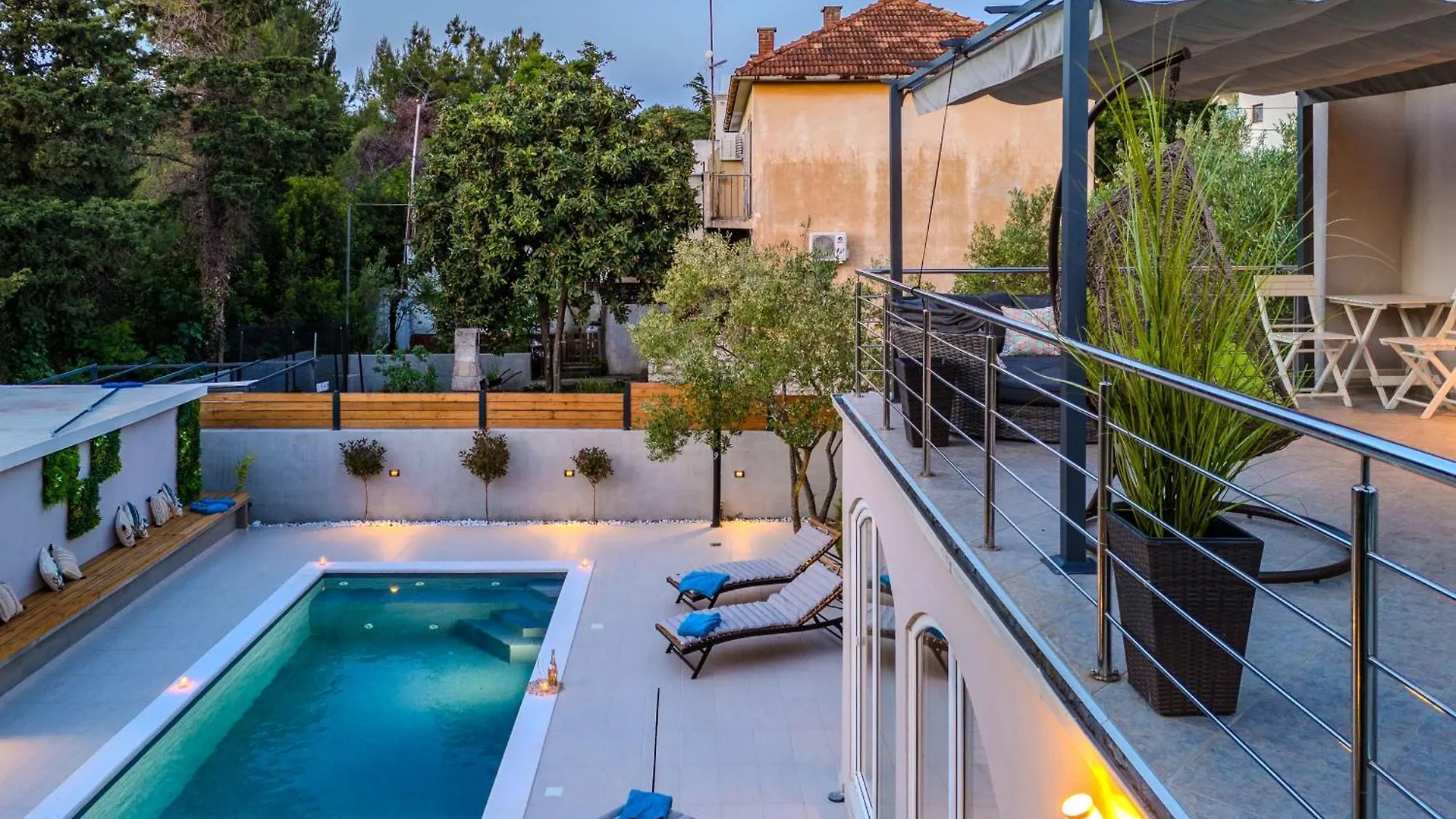 Villa B&D Zadar For The Complete Pleasure Of Vacation !Heated! Private Pool! Green Oasis In The Center Of Zadar, 100M From The Sea Croatia